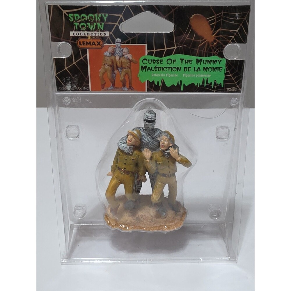 Lemax Spooky Town Curse of the Mummy #82482 Halloween Figurine